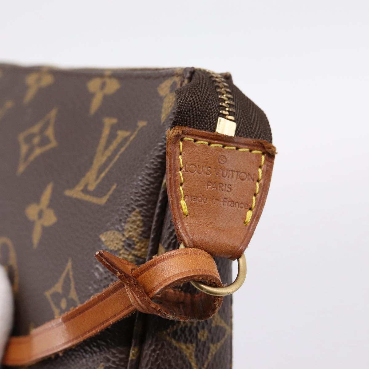 LOUIS VUITTON Monogram Pochette Accessoires Accessory Pouch M51980 Auth 202019