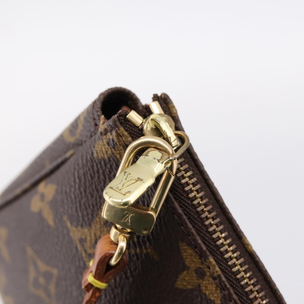 LOUIS VUITTON Monogram Pochette Accessoires Accessory Pouch M51980 Auth 202019