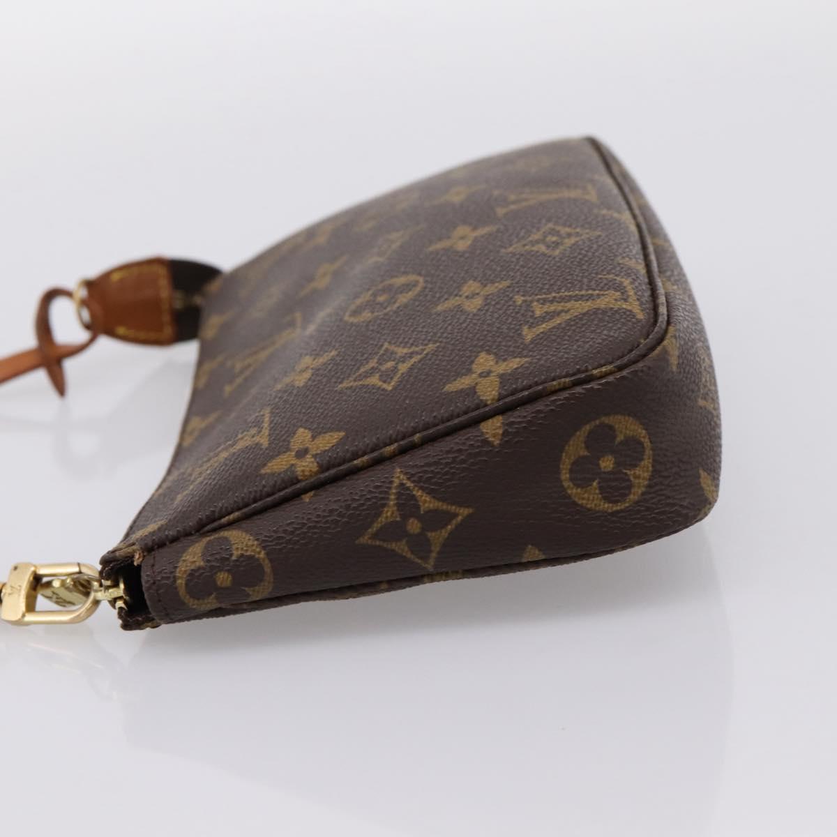 LOUIS VUITTON Monogram Pochette Accessoires Accessory Pouch M51980 Auth 202019