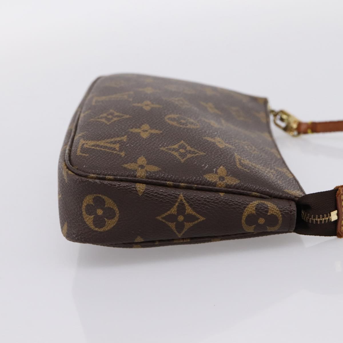 LOUIS VUITTON Monogram Pochette Accessoires Accessory Pouch M51980 Auth 202019
