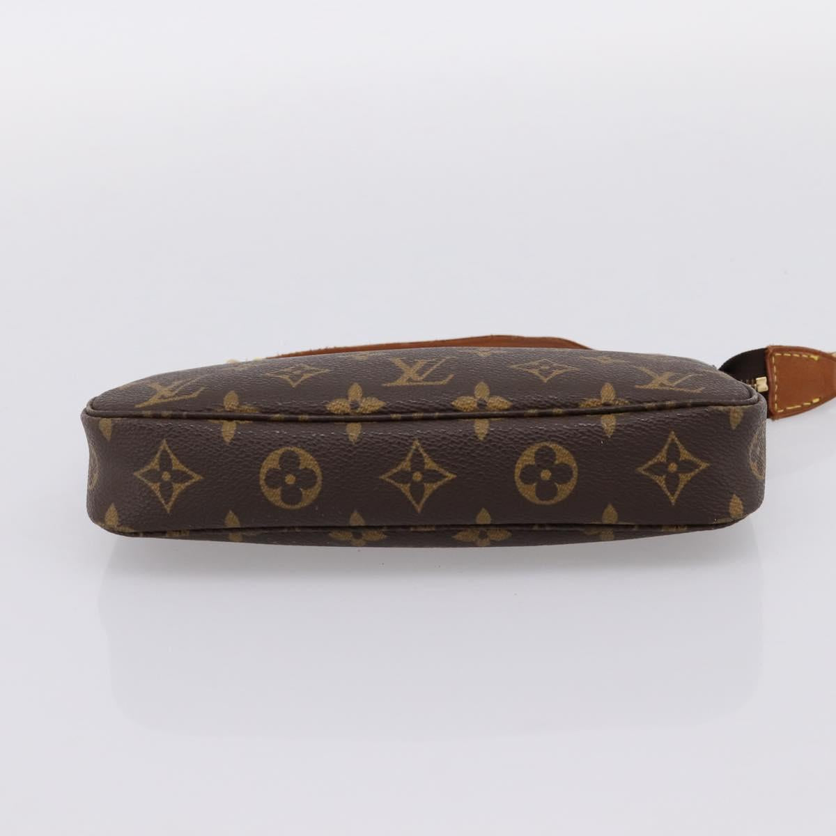LOUIS VUITTON Monogram Pochette Accessoires Accessory Pouch M51980 Auth 202019