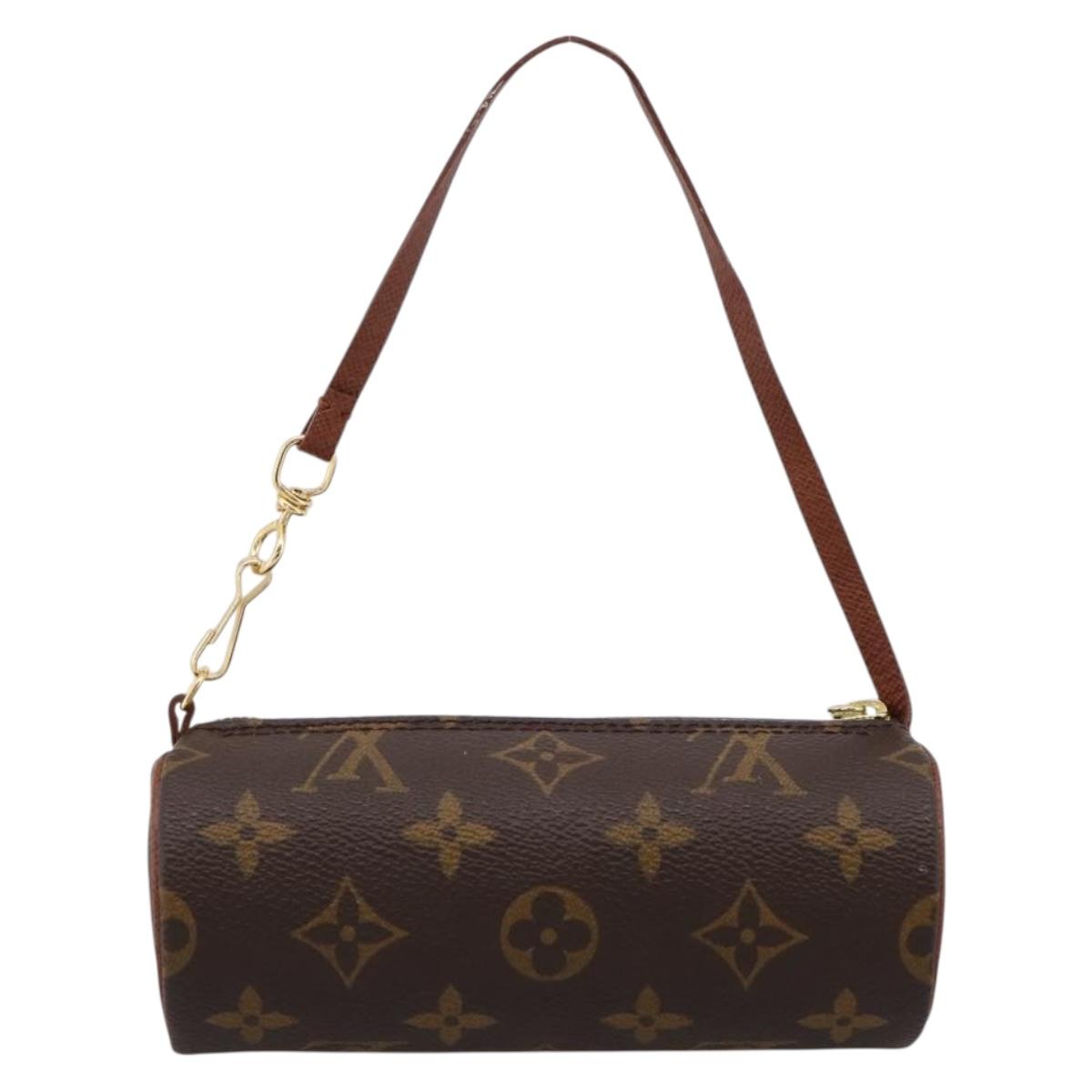 LOUIS VUITTON Monogram Papillon Pouch Pouch LV Auth 202022