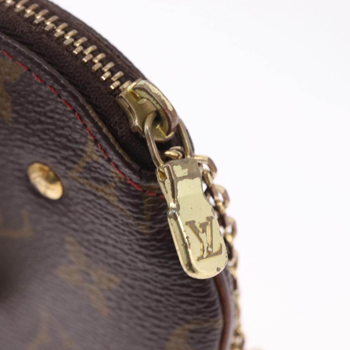 LOUIS VUITTON Monogram Cherry Porte Monnaie Ron Coin Purse M95043 Auth 202023