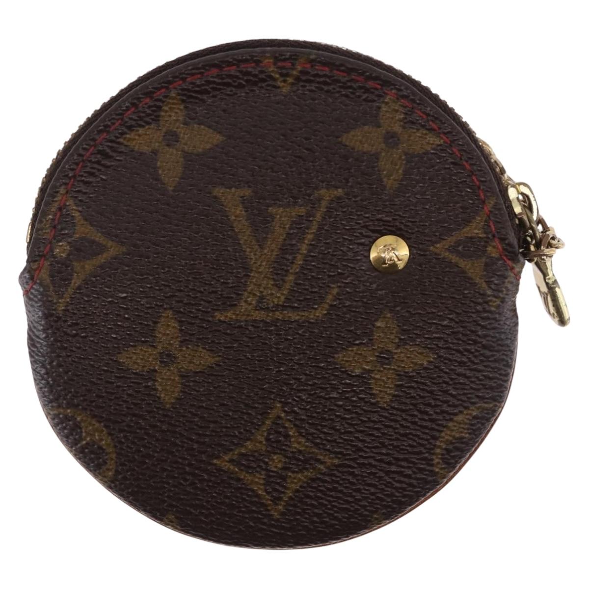 LOUIS VUITTON Monogram Cherry Porte Monnaie Ron Coin Purse M95043 Auth 202023