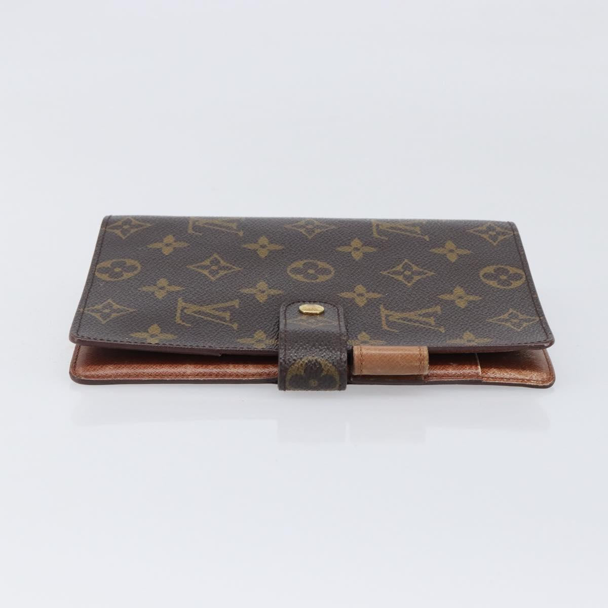 LOUIS VUITTON Monogram Agenda MM Day Planner Cover R20105 LV Auth 202024