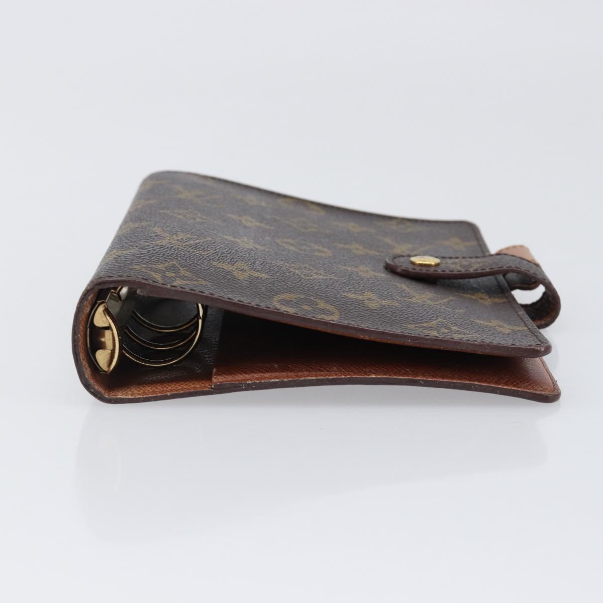 LOUIS VUITTON Monogram Agenda MM Day Planner Cover R20105 LV Auth 202024