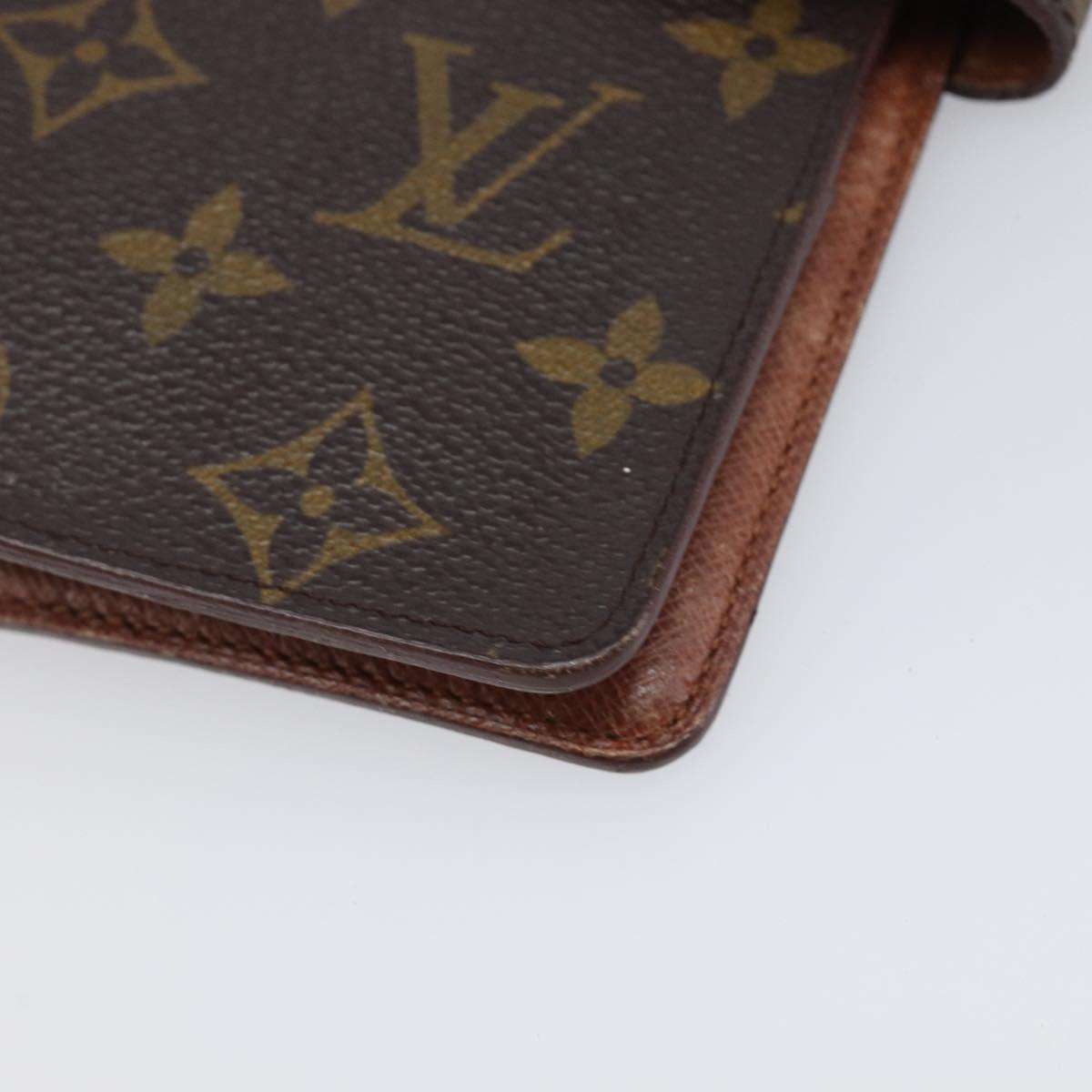 LOUIS VUITTON Monogram Agenda MM Day Planner Cover R20105 LV Auth 202024