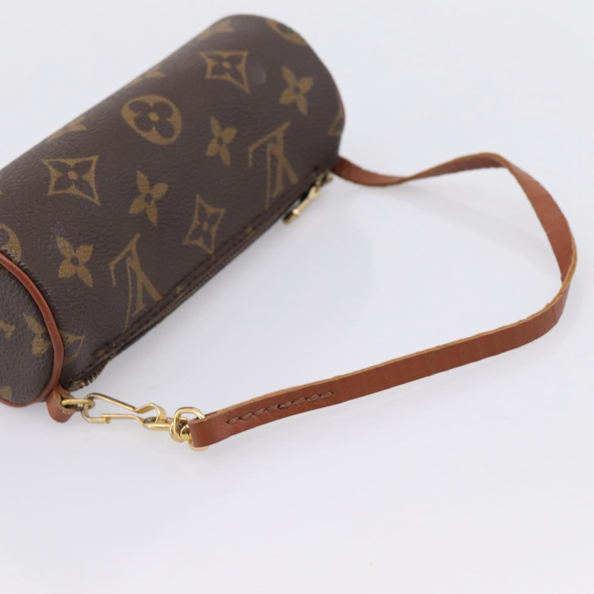 LOUIS VUITTON Monogram Papillon Pouch LV Auth 202025