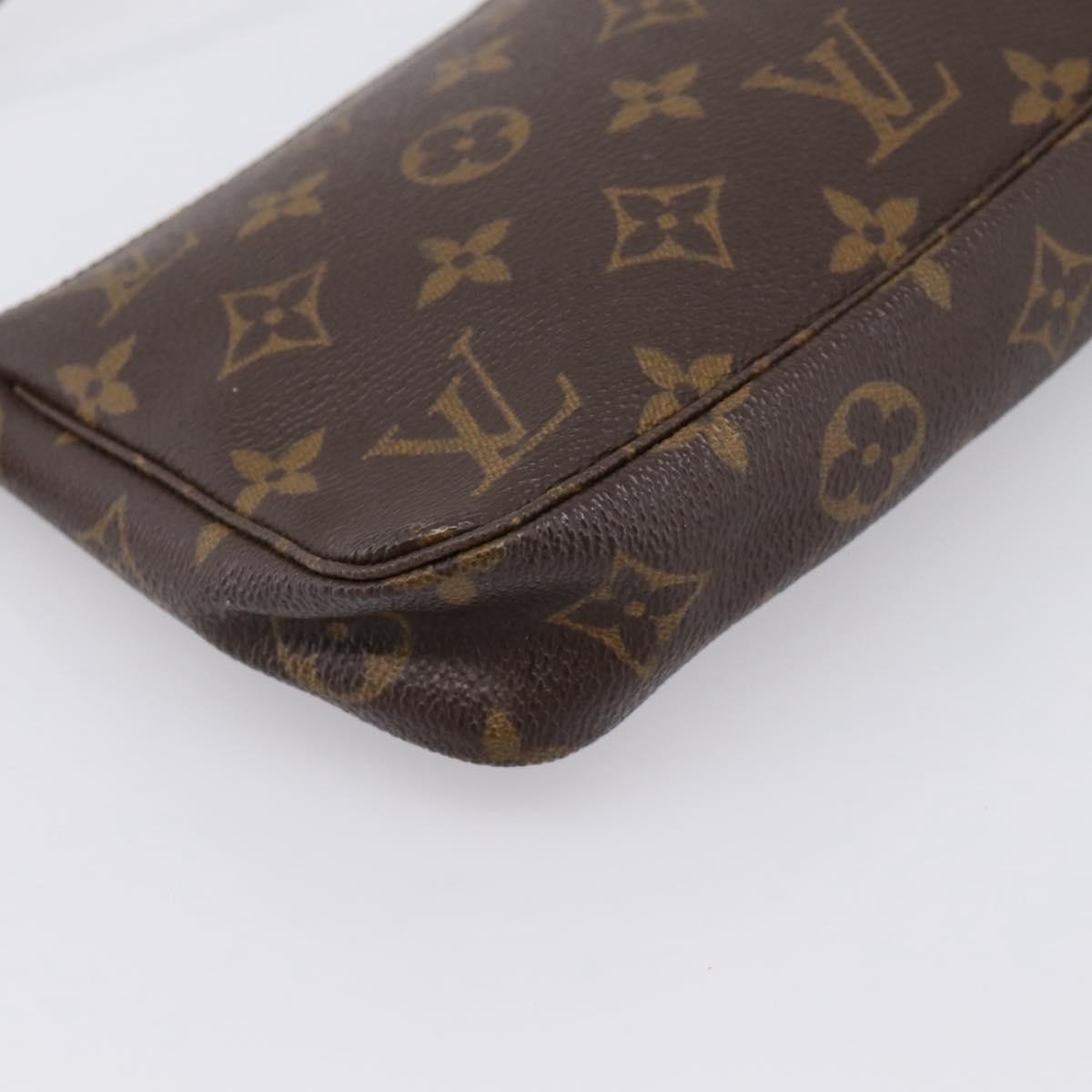 LOUIS VUITTON Monogram Pochette Accessoires Pouch M51980 LV Auth 202027