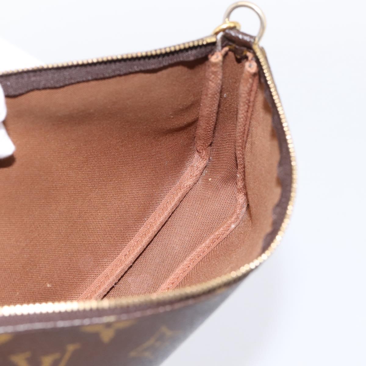 LOUIS VUITTON Monogram Pochette Accessoires Pouch M51980 LV Auth 202027