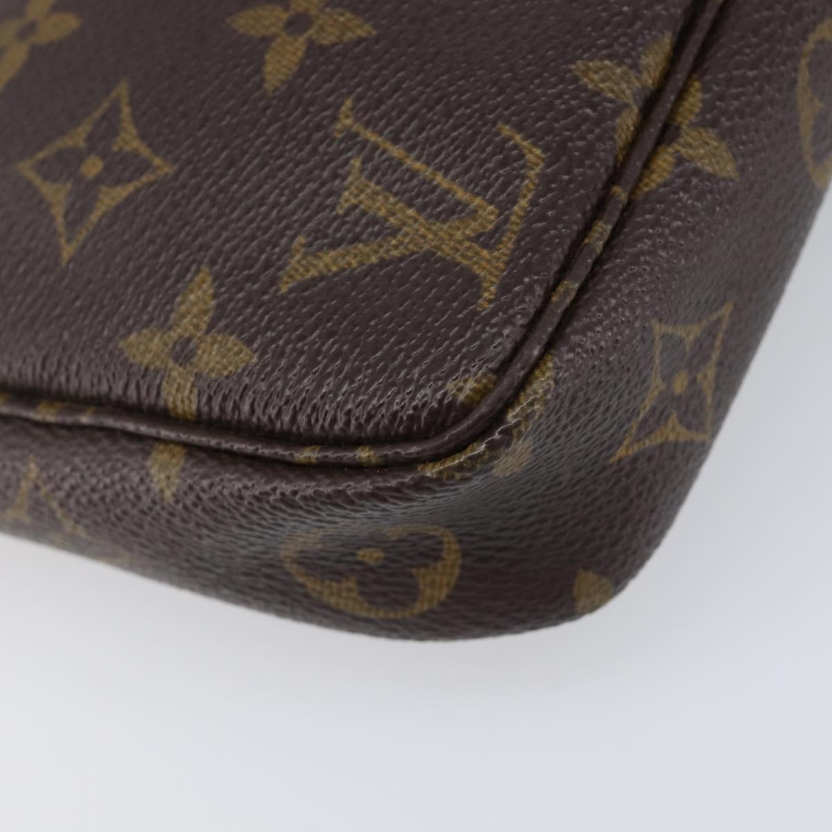 LOUIS VUITTON Monogram Pochette Accessoires Pouch M51980 LV Auth 202028A