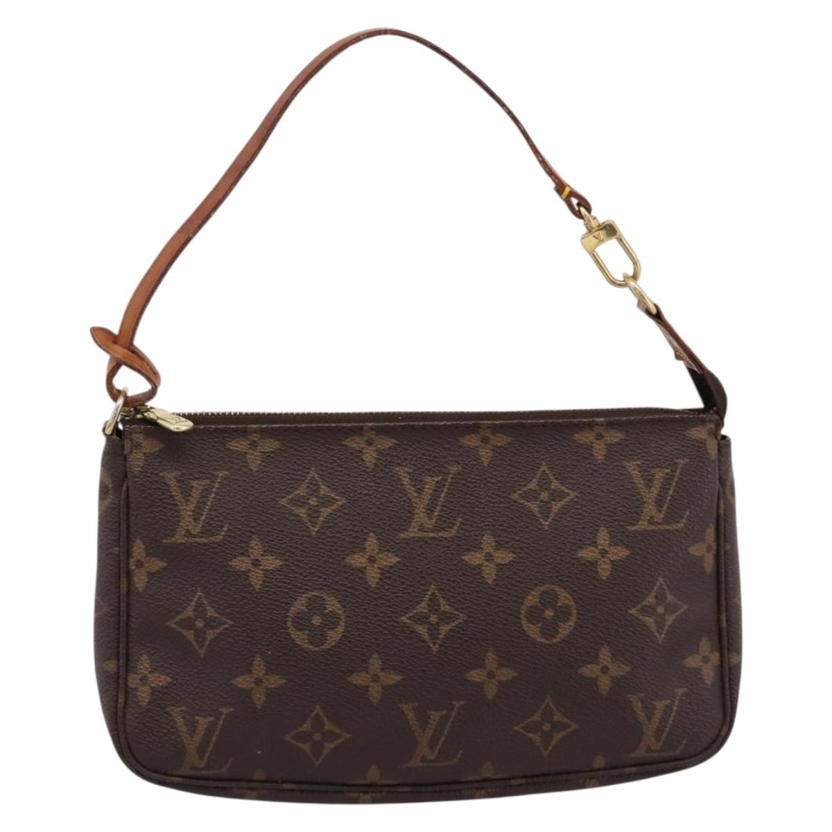 LOUIS VUITTON Monogram Pochette Accessoires Accessory Pouch M51980 Auth 202029
