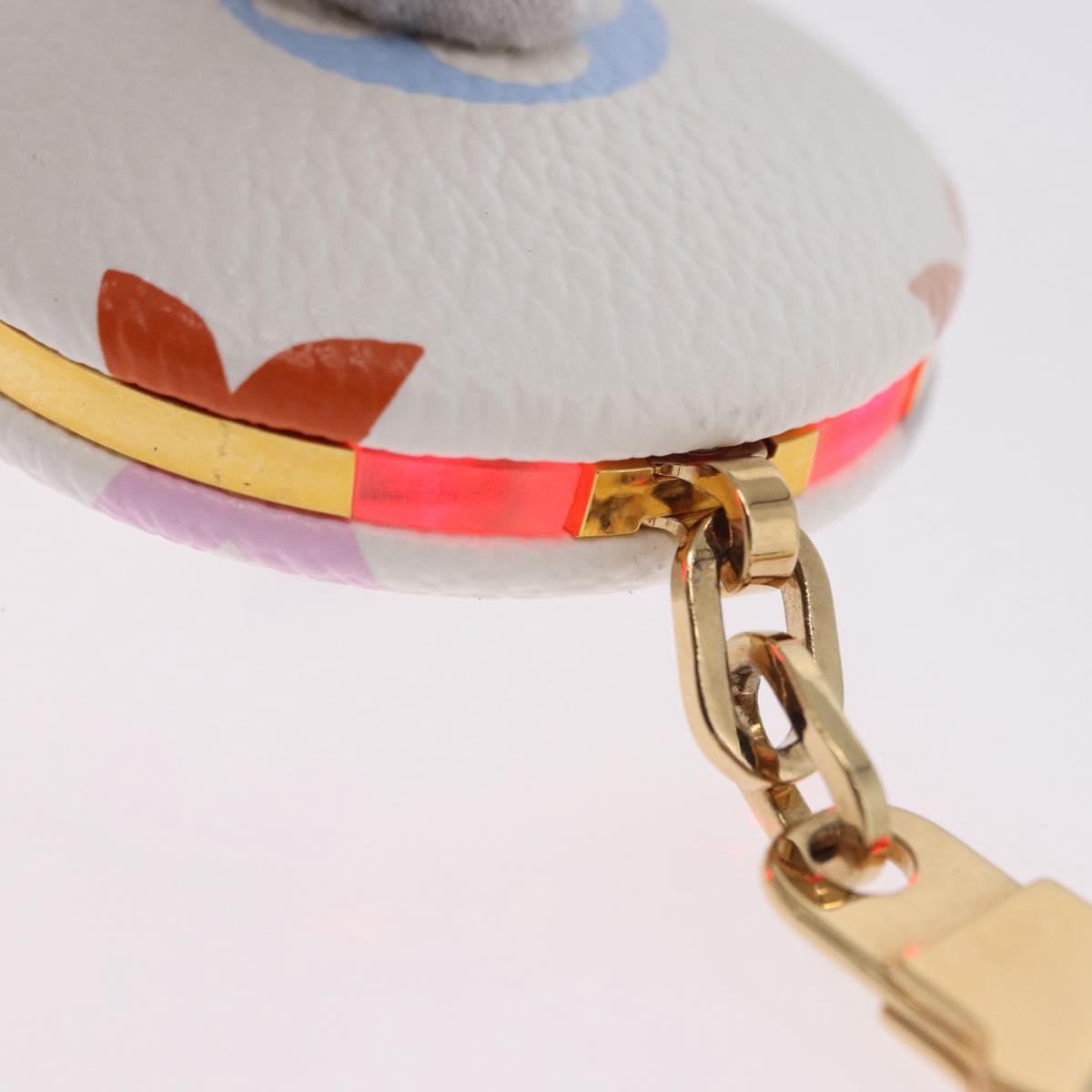 LOUIS VUITTON Monogram Multicolor Astropill Charm White M51911 LV Auth 202032V