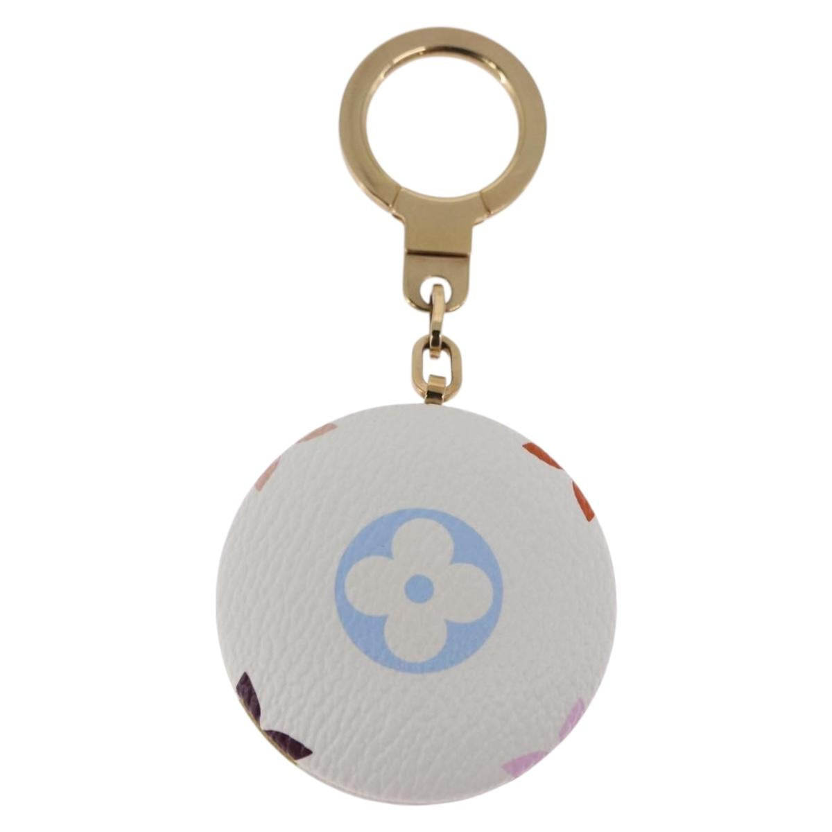 LOUIS VUITTON Monogram Multicolor Astropill Charm White M51911 LV Auth 202032V