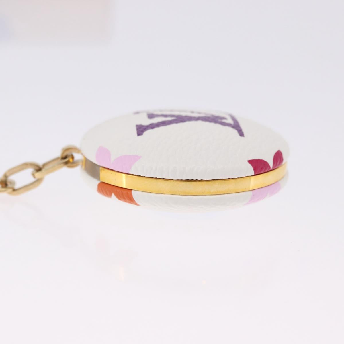 LOUIS VUITTON Monogram Multicolor Astropill Charm White M51911 LV Auth 202032V
