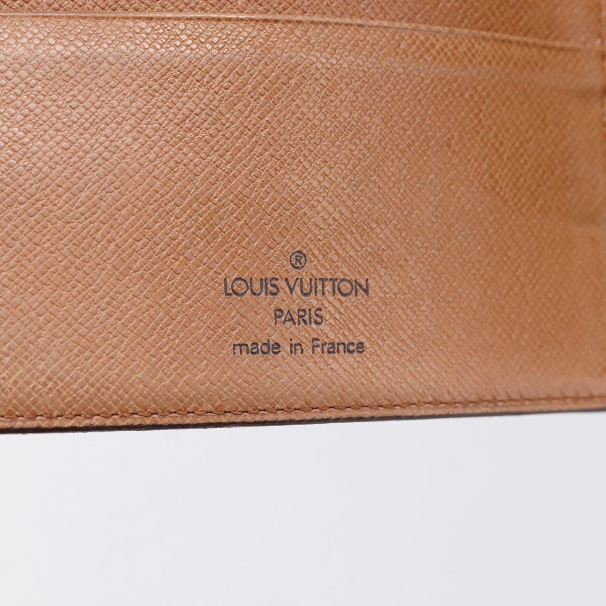 LOUIS VUITTON Monogram Agenda MM Day Planner Cover R20105 LV Auth 202041