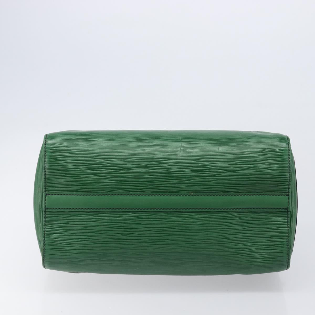 LOUIS VUITTON Epi Speedy 30 Hand Bag Borneo Green M43004 LV Auth 202050