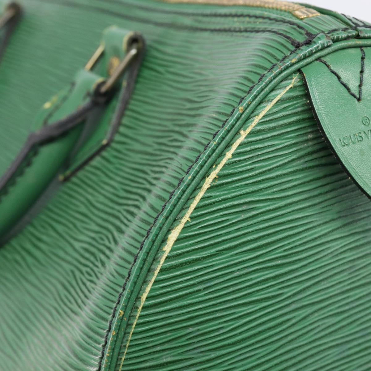 LOUIS VUITTON Epi Speedy 30 Hand Bag Borneo Green M43004 LV Auth 202050