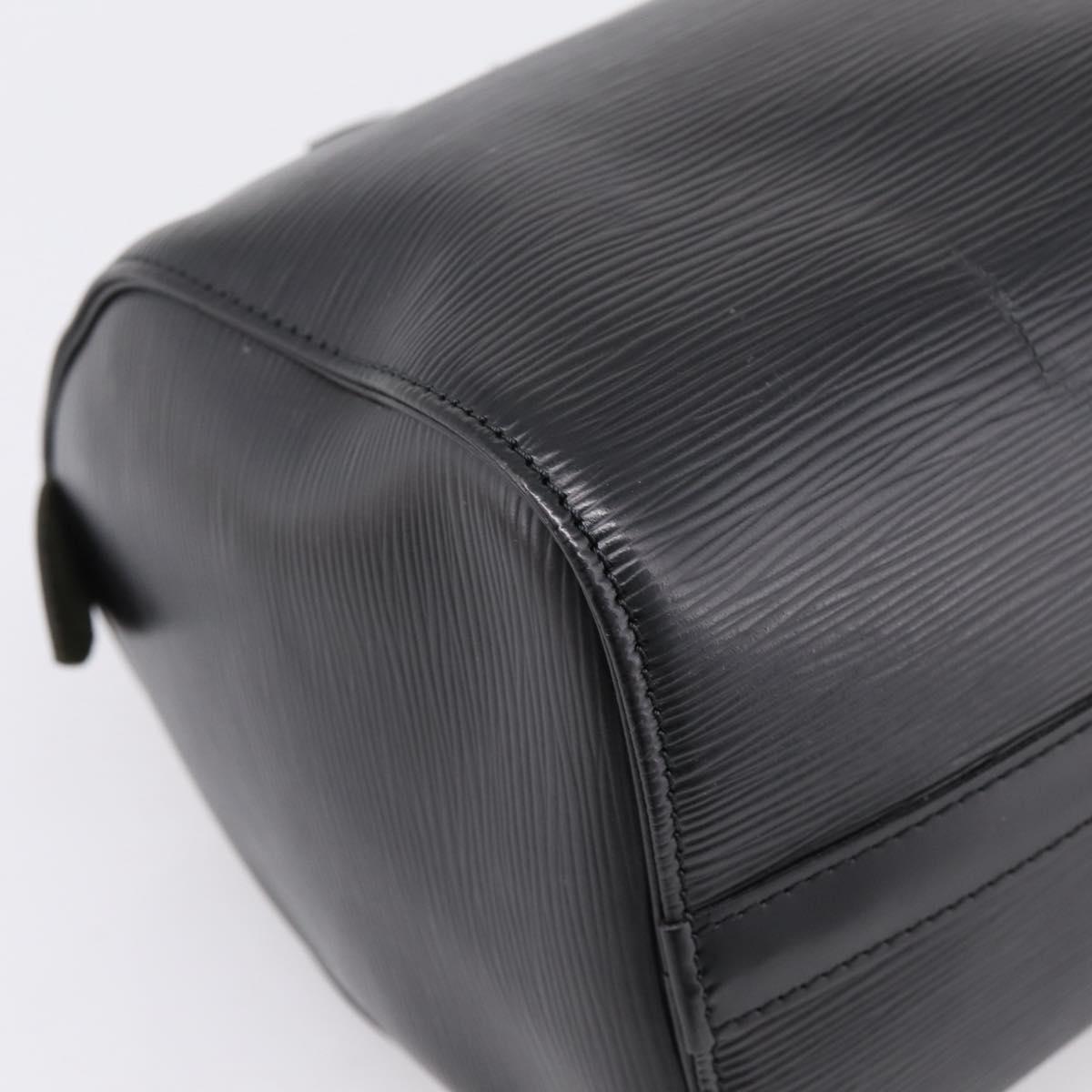 LOUIS VUITTON Epi Speedy 25 Hand Bag Noir M43012 LV Auth 202051V