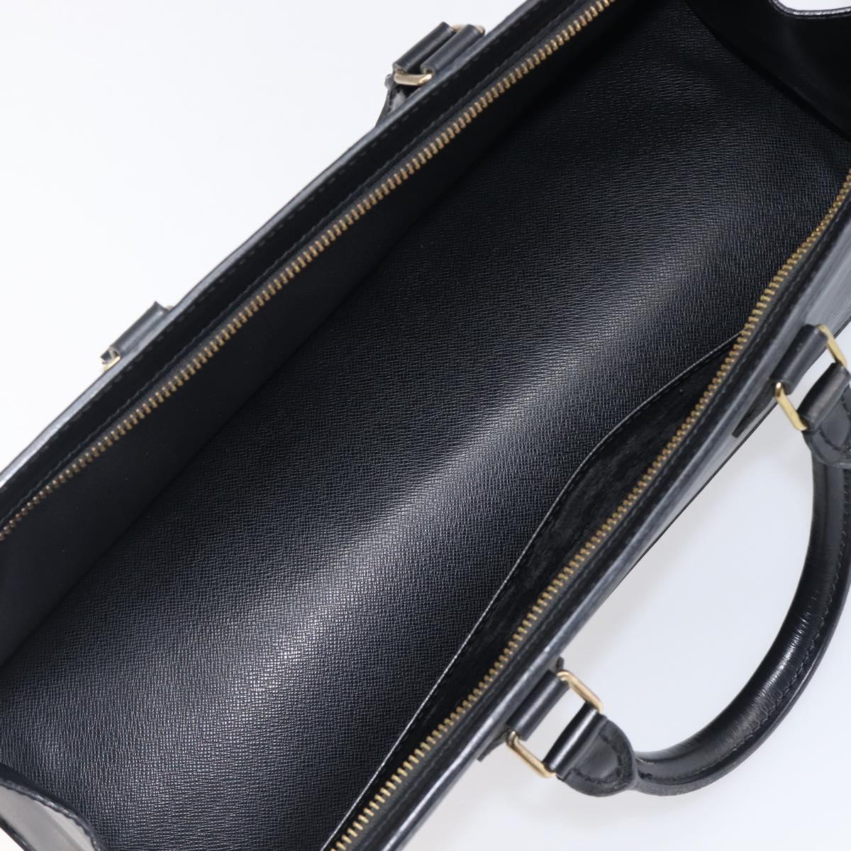 LOUIS VUITTON Epi Sac Triangle Hand Bag Black M52092 LV Auth 202052A
