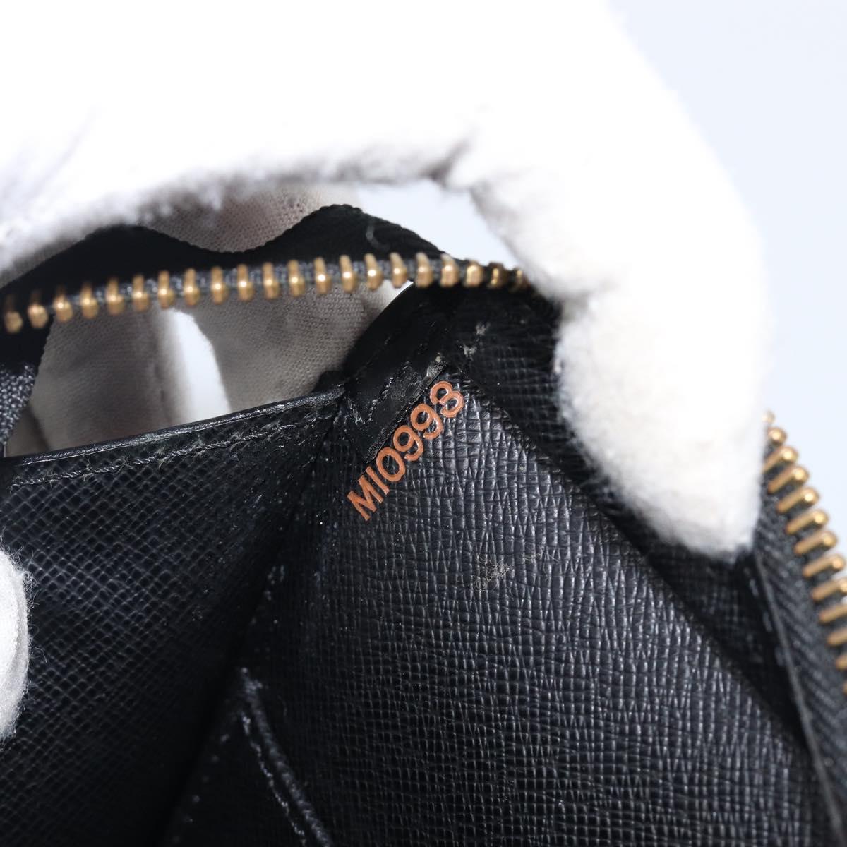 LOUIS VUITTON Epi Sac Triangle Hand Bag Black M52092 LV Auth 202052A