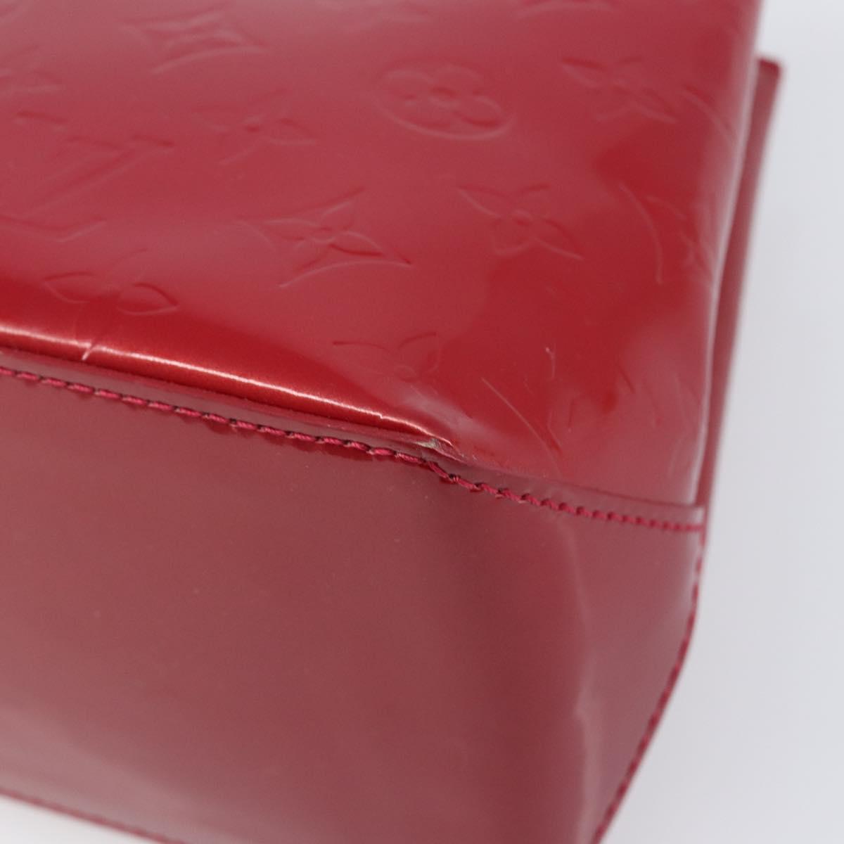 LOUIS VUITTON Monogram Vernis Wilshire PM Pomme D'amour M93642 LV Auth 202053A