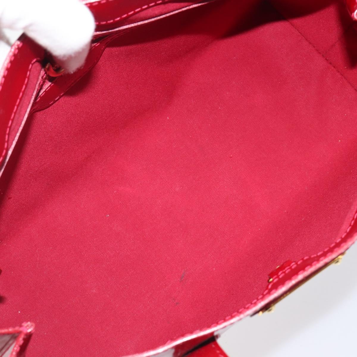 LOUIS VUITTON Monogram Vernis Wilshire PM Pomme D'amour M93642 LV Auth 202053A