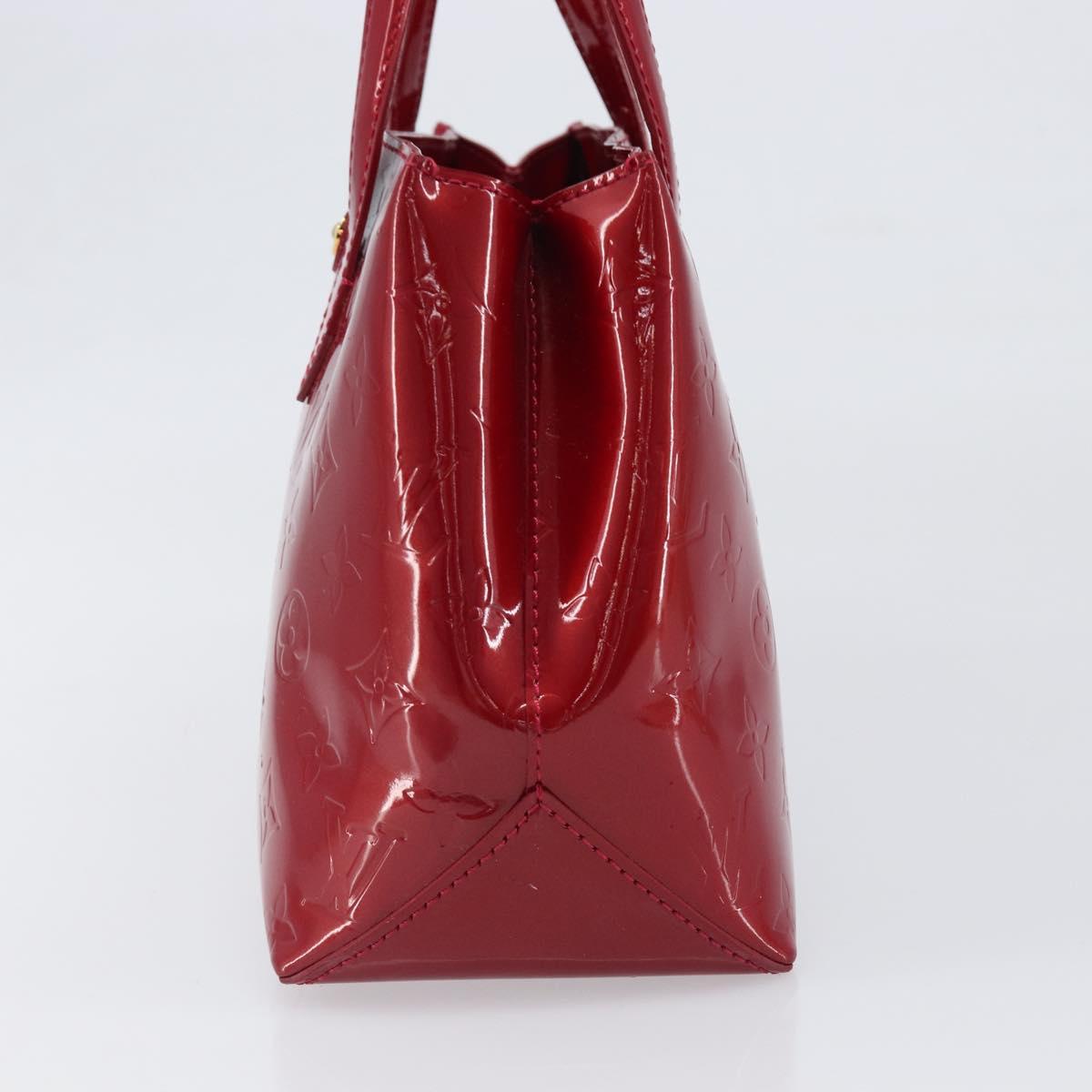 LOUIS VUITTON Monogram Vernis Wilshire PM Pomme D'amour M93642 LV Auth 202053A