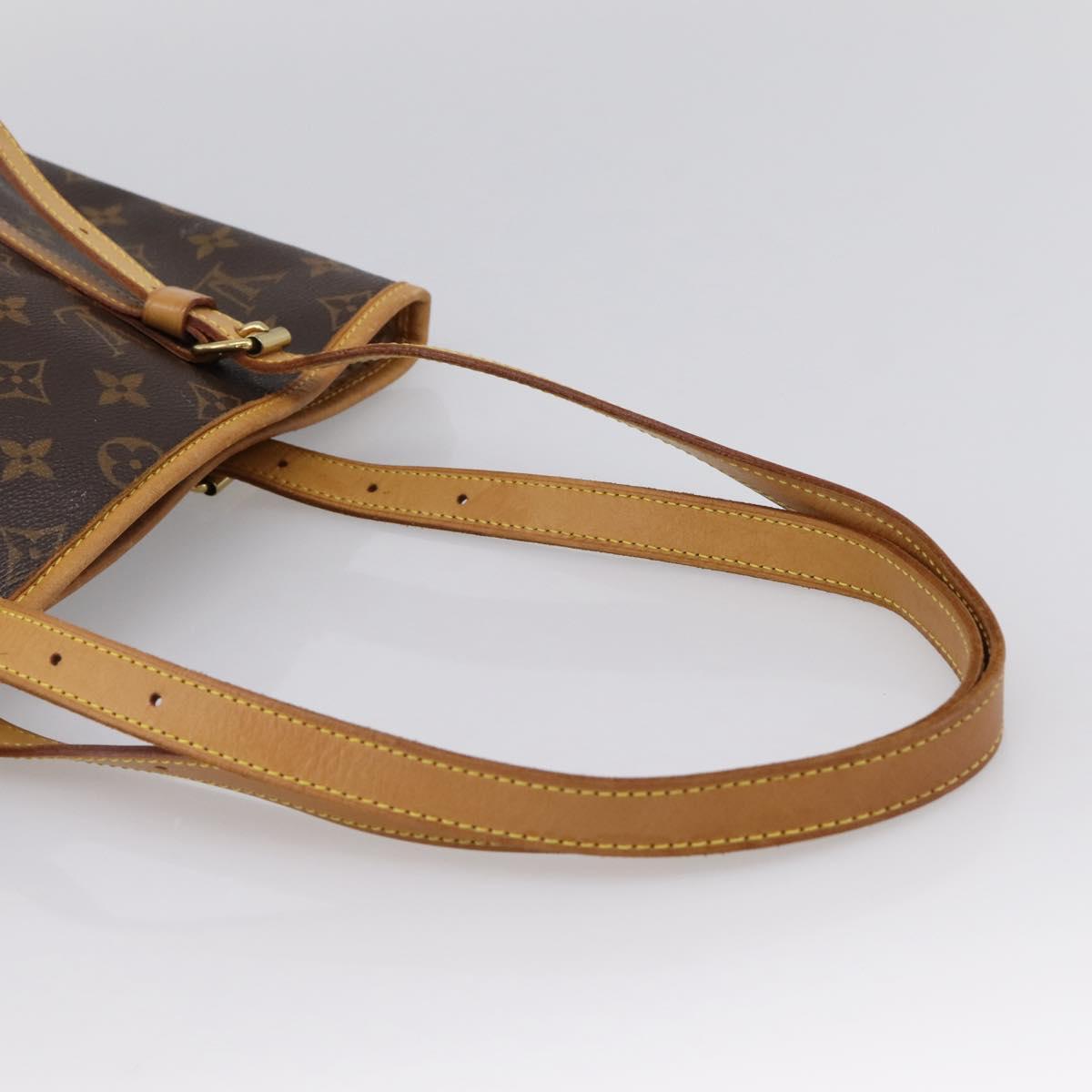 LOUIS VUITTON Monogram Bucket GM Shoulder Bag M42236 LV Auth 202055