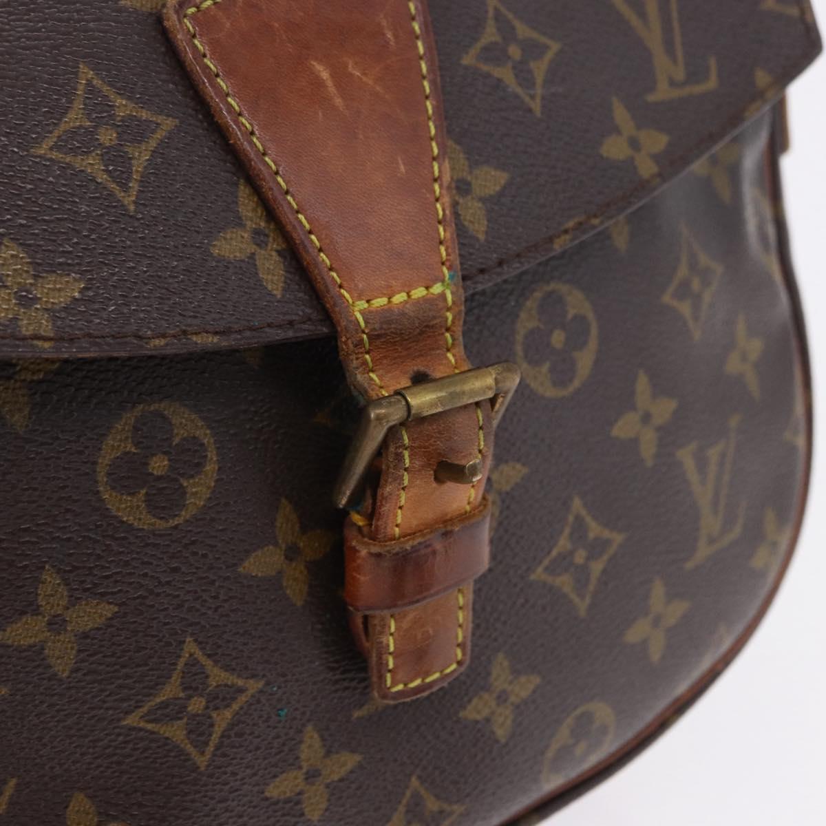LOUIS VUITTON Monogram Jeune Fille MM Shoulder Bag M51226 LV Auth 202057