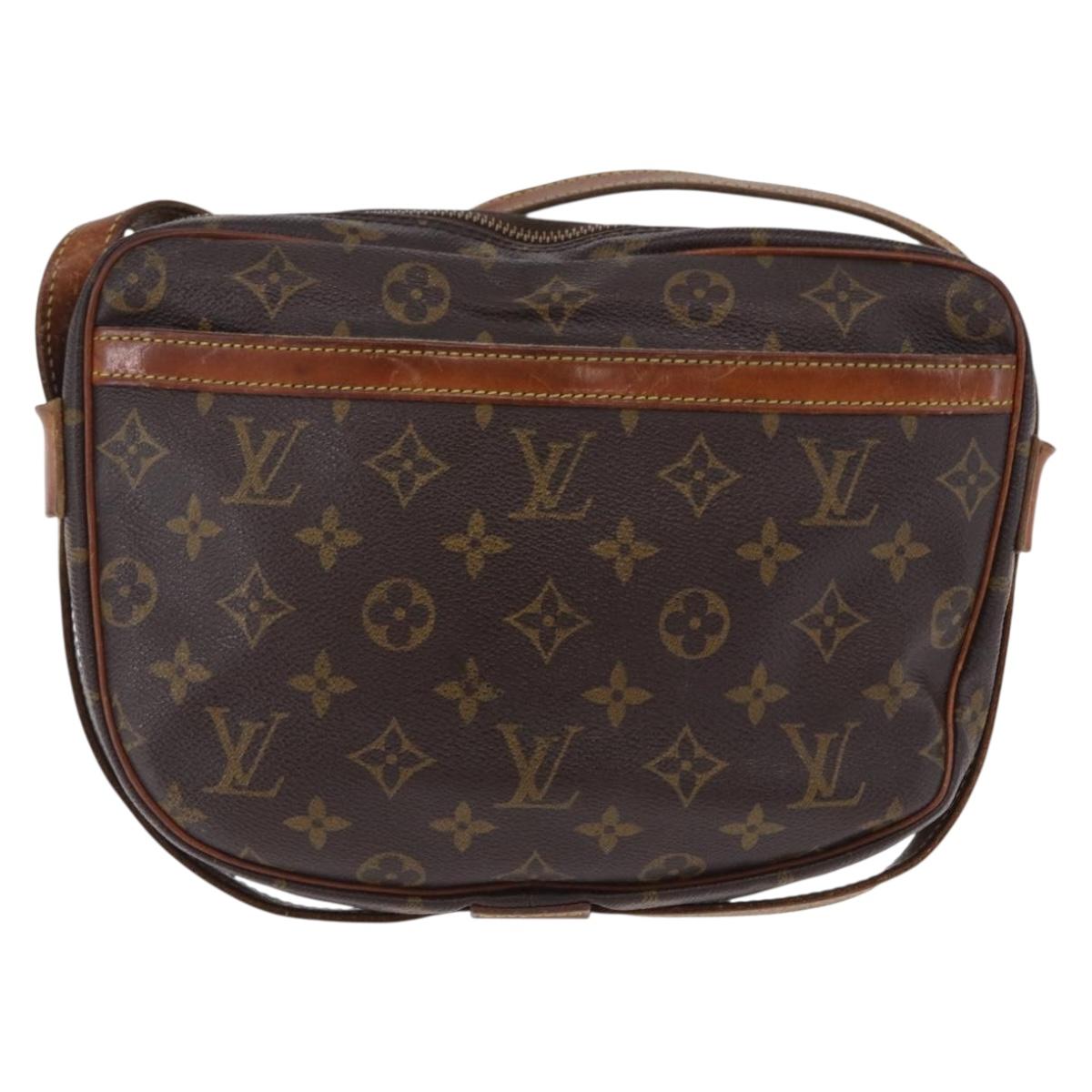 LOUIS VUITTON Monogram Jeune Fille MM Shoulder Bag M51226 LV Auth 202057