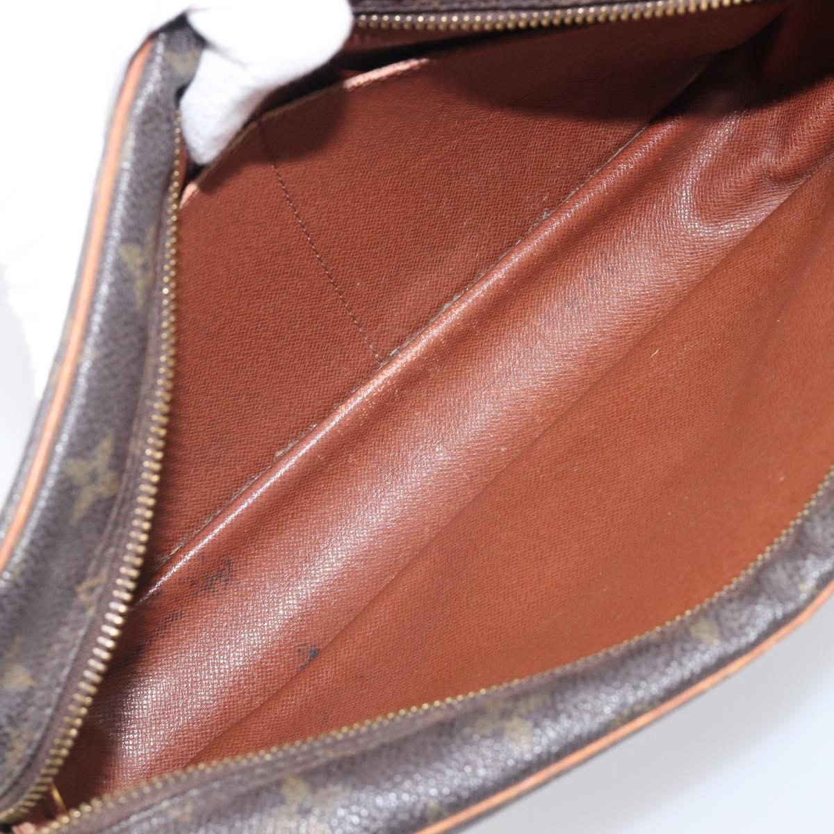 LOUIS VUITTON Monogram Compiegne 28 Clutch Bag M51845 LV Auth 202058