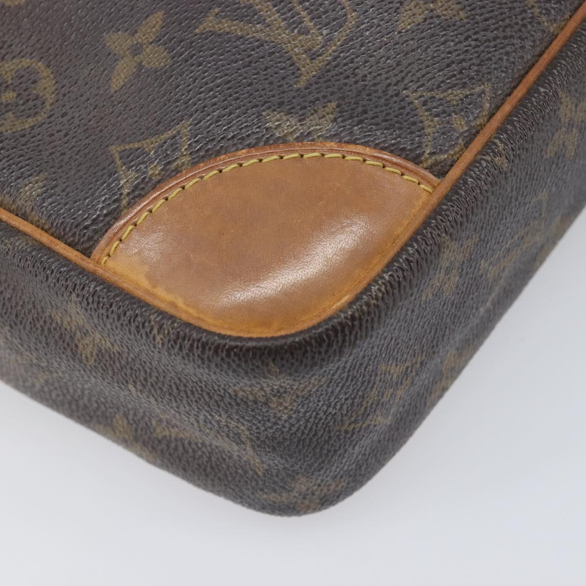 LOUIS VUITTON Monogram Compiegne 28 Clutch Bag M51845 LV Auth 202058