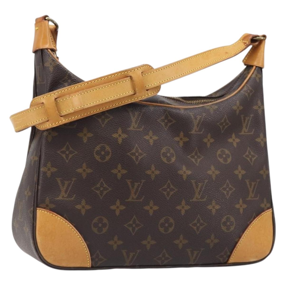LOUIS VUITTON Monogram Boulogne 30 Shoulder Bag M51265 LV Auth 202059