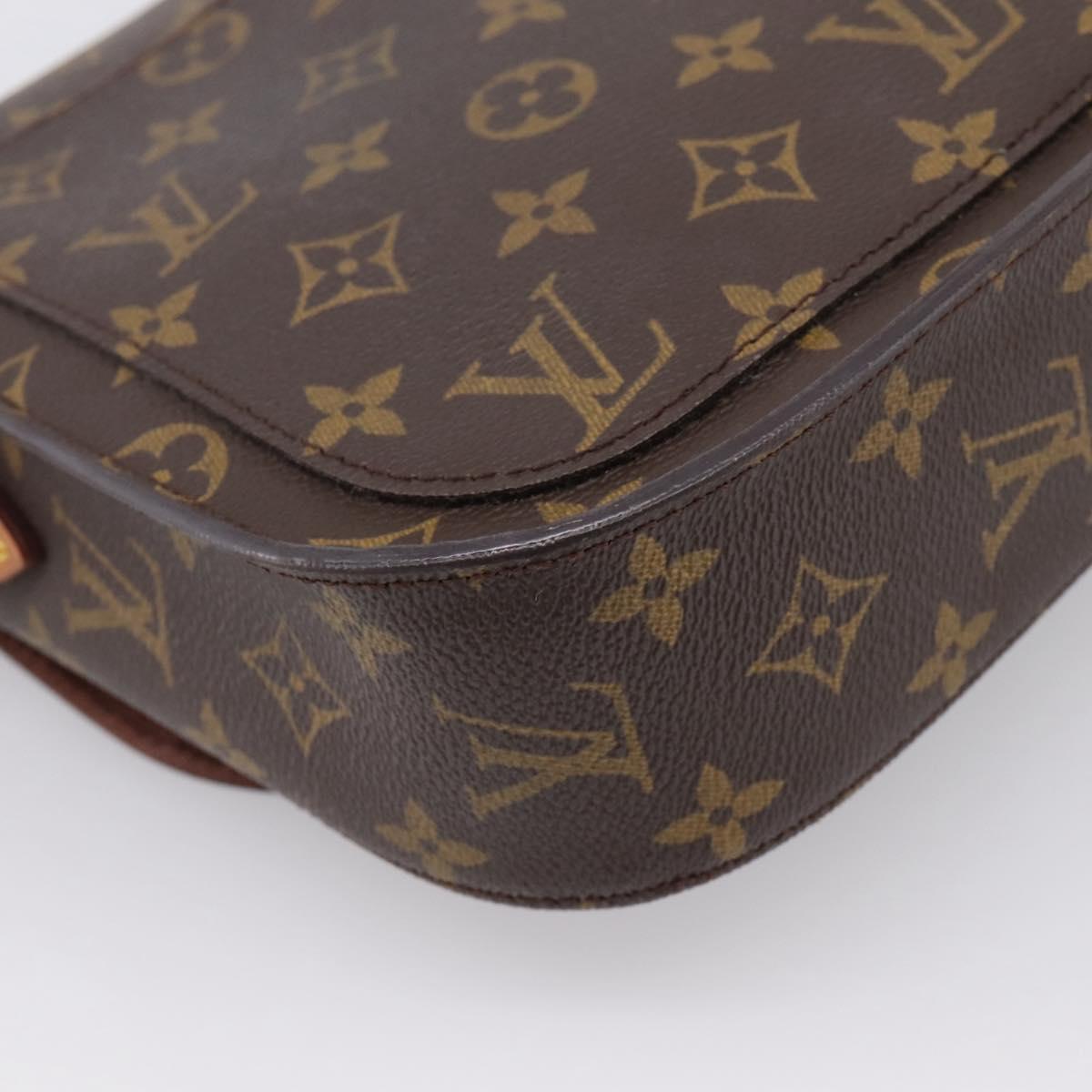 LOUIS VUITTON Monogram Saint Cloud GM Shoulder Bag M51242 LV Auth 202060