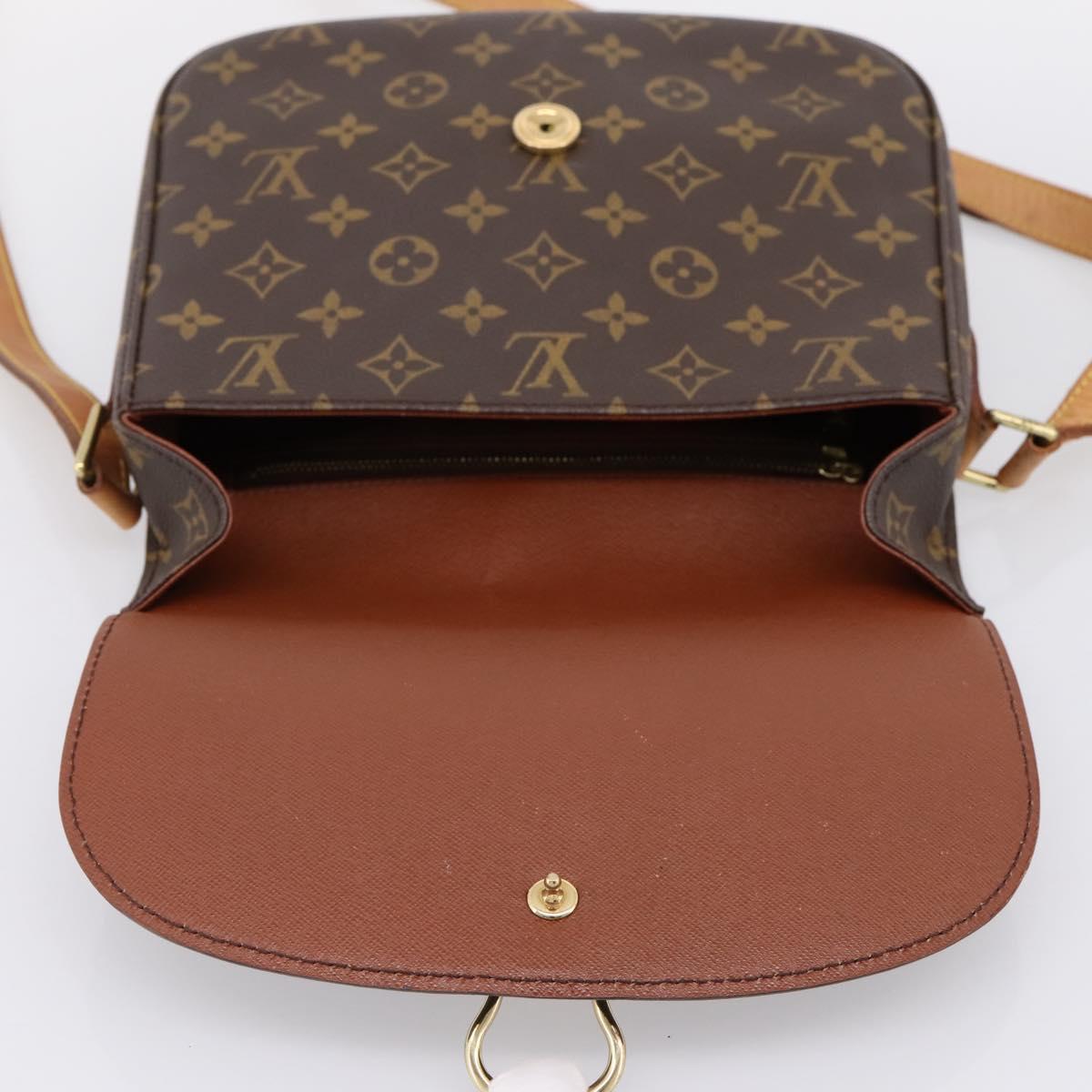 LOUIS VUITTON Monogram Saint Cloud GM Shoulder Bag M51242 LV Auth 202060