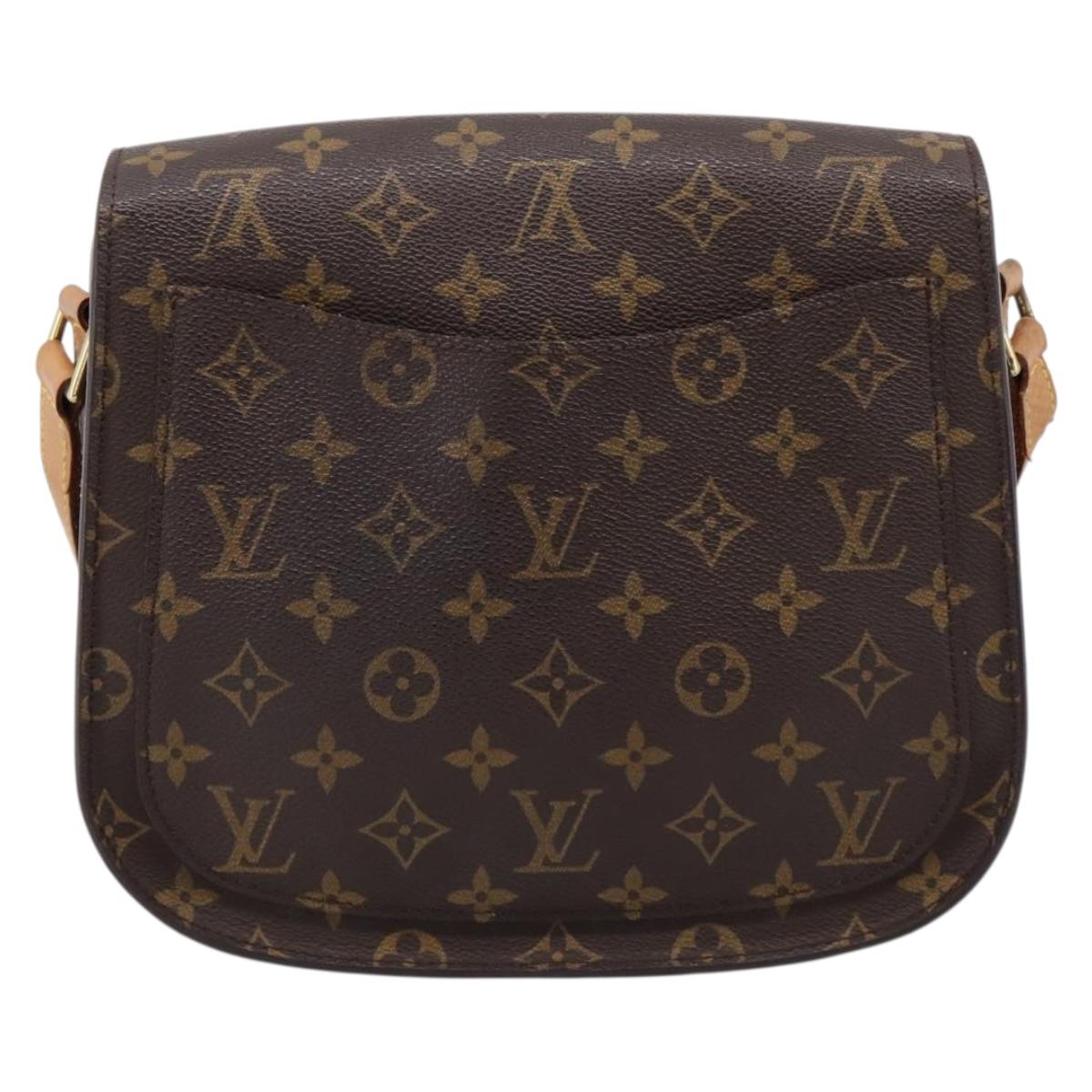 LOUIS VUITTON Monogram Saint Cloud GM Shoulder Bag M51242 LV Auth 202060