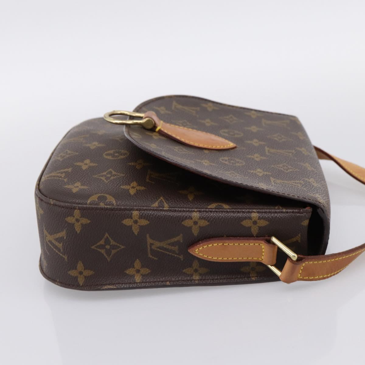 LOUIS VUITTON Monogram Saint Cloud GM Shoulder Bag M51242 LV Auth 202060