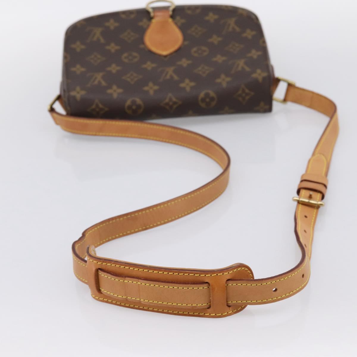 LOUIS VUITTON Monogram Saint Cloud GM Shoulder Bag M51242 LV Auth 202060