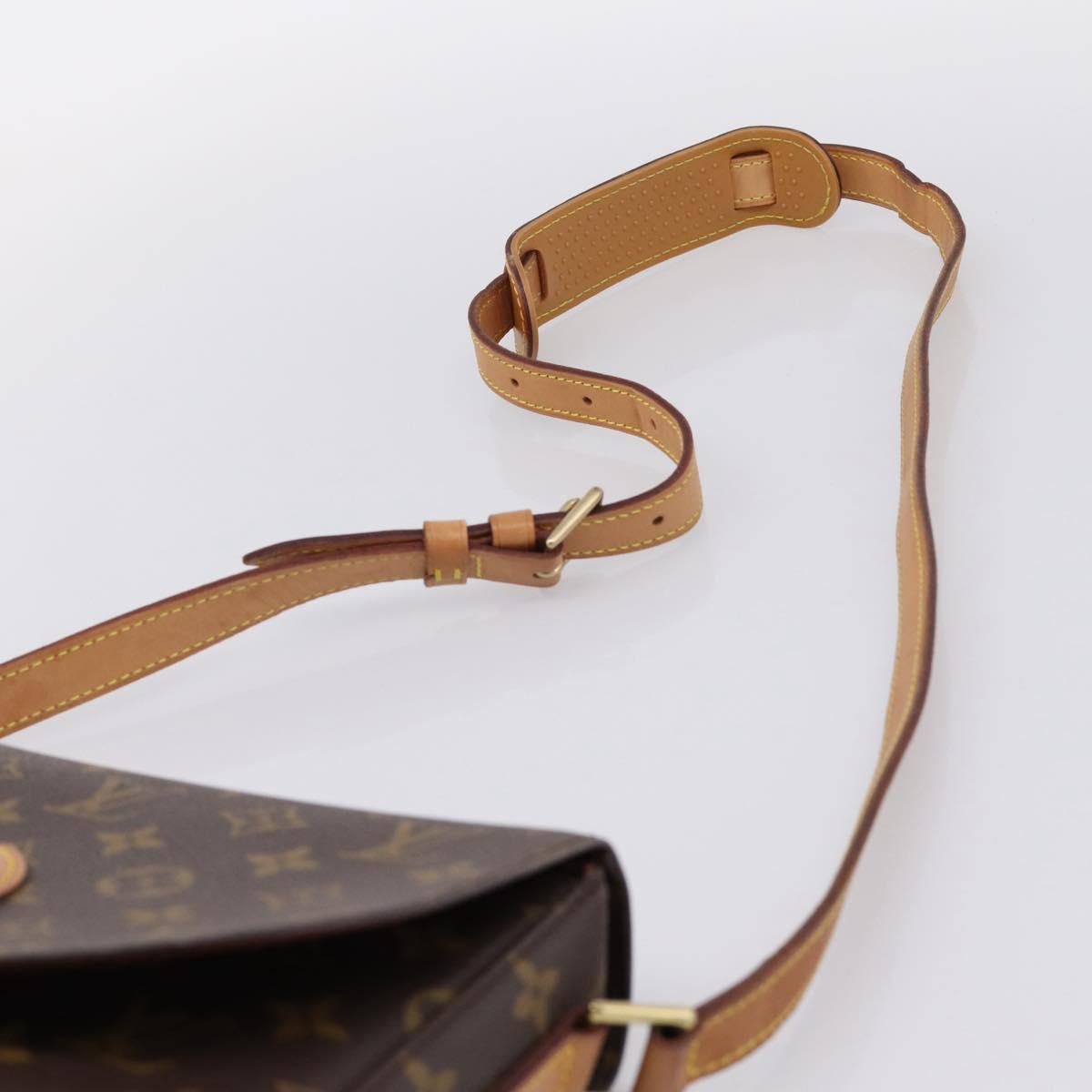 LOUIS VUITTON Monogram Saint Cloud GM Shoulder Bag M51242 LV Auth 202060