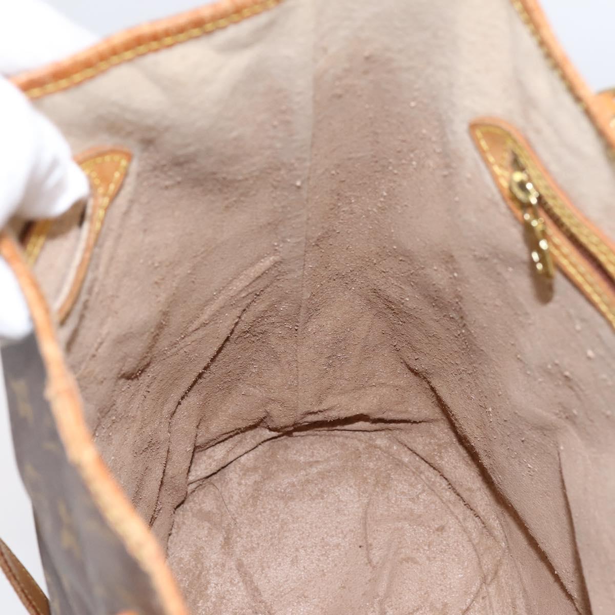 LOUIS VUITTON Monogram Bucket GM Shoulder Bag M42236 LV Auth 202062