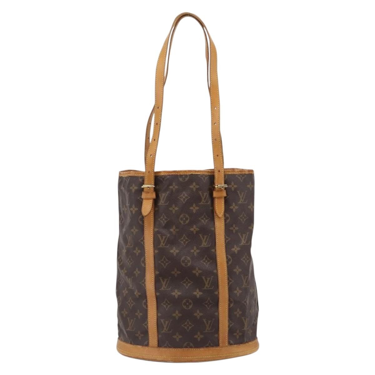 LOUIS VUITTON Monogram Bucket GM Shoulder Bag M42236 LV Auth 202062
