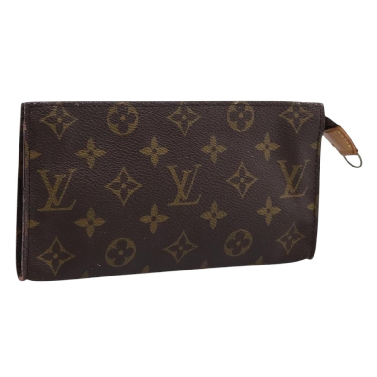 LOUIS VUITTON Monogram Bucket GM Pouch Accessory Pouch LV Auth 202063