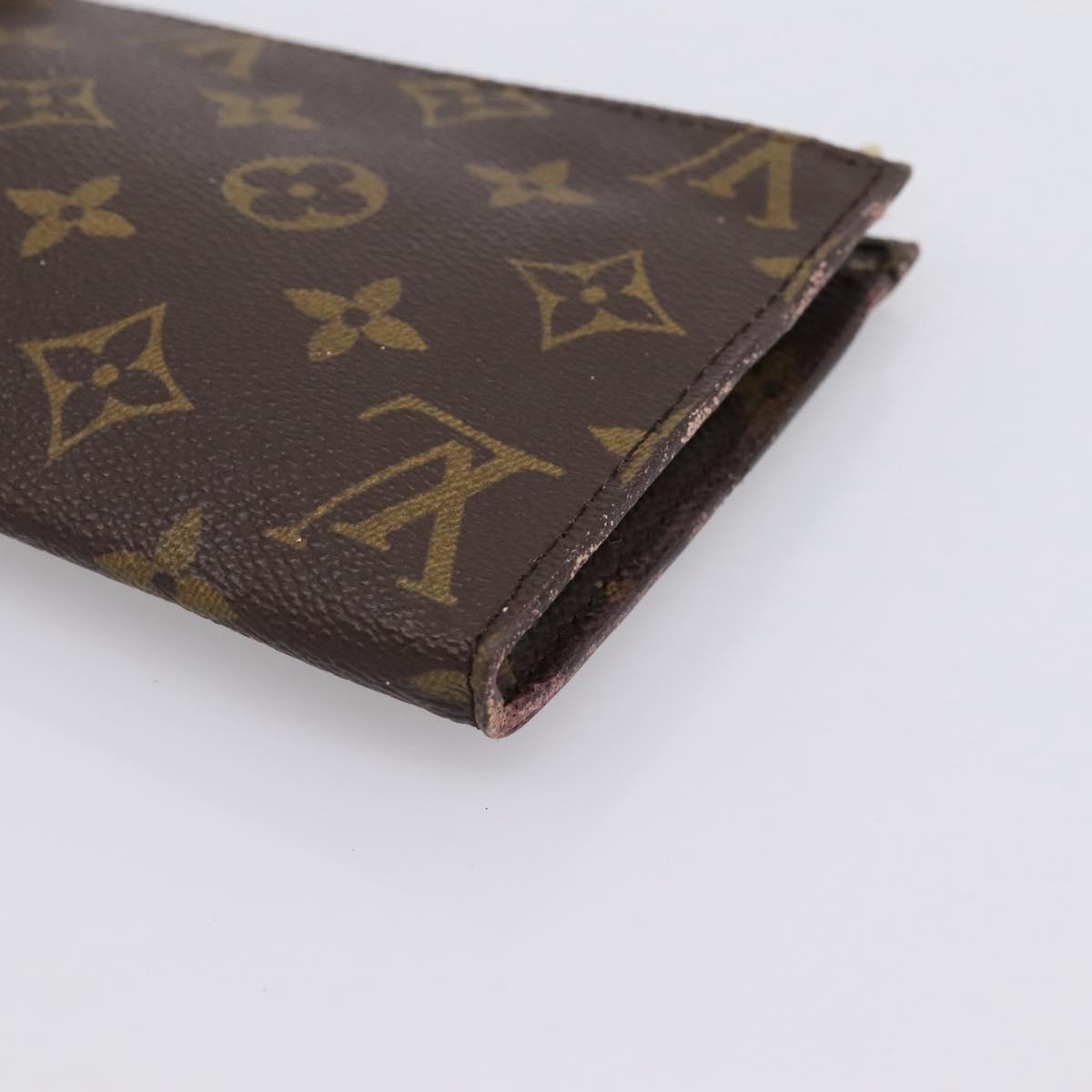 LOUIS VUITTON Monogram Bucket GM Pouch Accessory Pouch LV Auth 202063