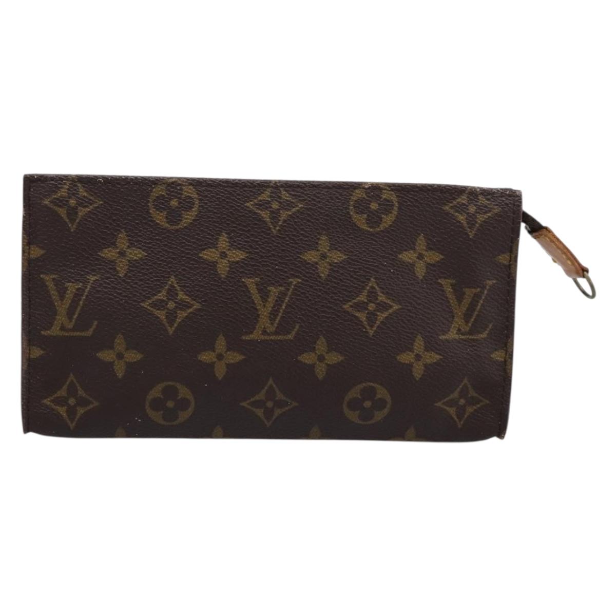 LOUIS VUITTON Monogram Bucket GM Pouch Accessory Pouch LV Auth 202063