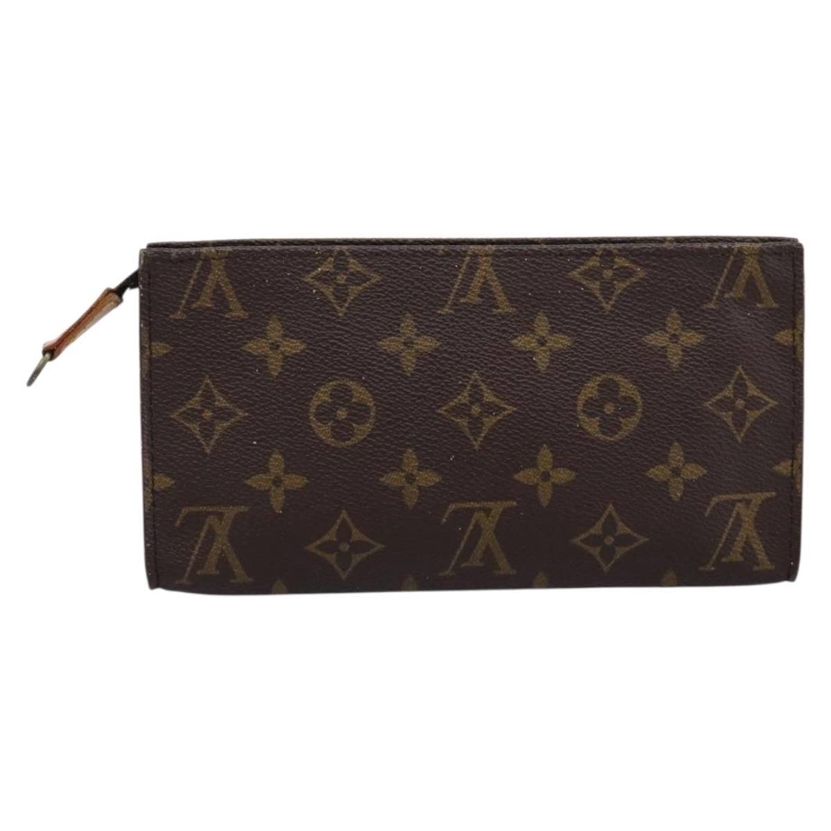 LOUIS VUITTON Monogram Bucket GM Pouch Accessory Pouch LV Auth 202063