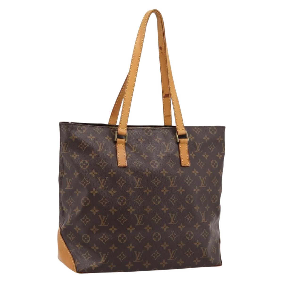 LOUIS VUITTON Monogram Cabas Mezzo Tote Bag M51151 LV Auth 202064