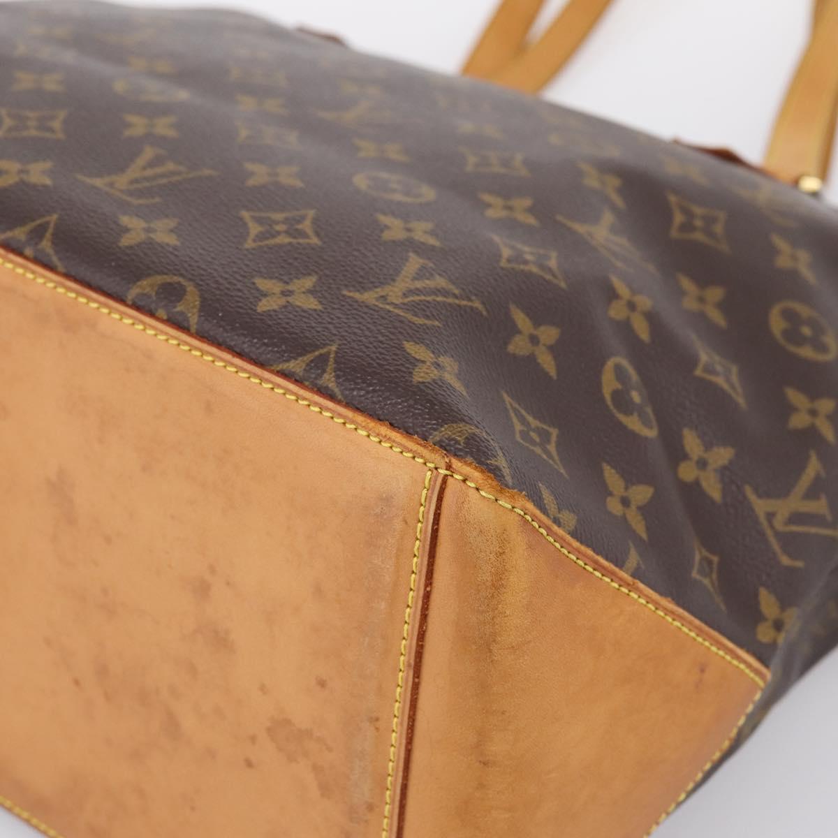 LOUIS VUITTON Monogram Cabas Mezzo Tote Bag M51151 LV Auth 202064