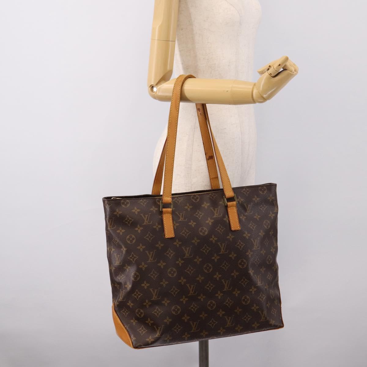 LOUIS VUITTON Monogram Cabas Mezzo Tote Bag M51151 LV Auth 202064