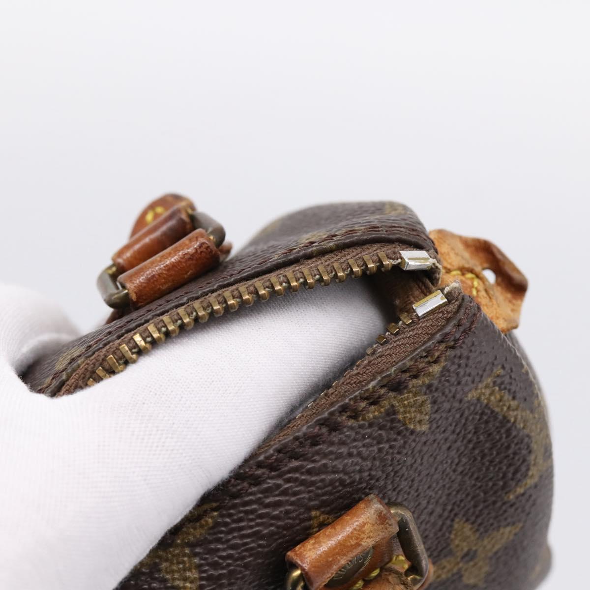 LOUIS VUITTON Monogram Mini Speedy Hand Bag M41534 LV Auth 202066